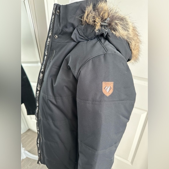 Obermeyer Sz Sm4 Women’s Black Ski Jacket Tuscany fur hood *Excellent Condition* - Picture 8 of 8